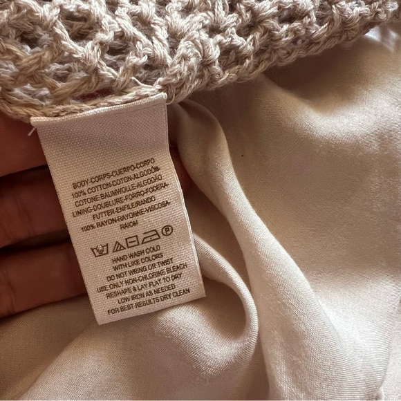 ⭐️BOGO FREE⭐️ FREE PEOPLE Belle Crochet Y2K Boho Dress - Picture 5 of 12